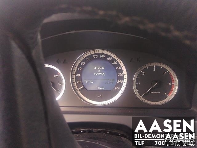 Mercedes C-Klasse 2007-2011 (Fase 1) (W204) (W204), Motorkode: OM646.811, Girkassekode: 