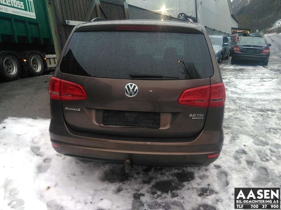 VW Sharan 2010-->> (Type II) , Motorkode: CFFB, Girkassekode: LQU