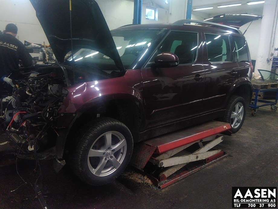 Škoda Yeti 2014-2017 (Fase 2) , Motorkode: CFHC, Girkassekode: PQT