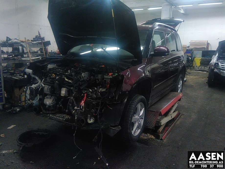 Škoda Yeti 2014-2017 (Fase 2) , Motorkode: CFHC, Girkassekode: PQT