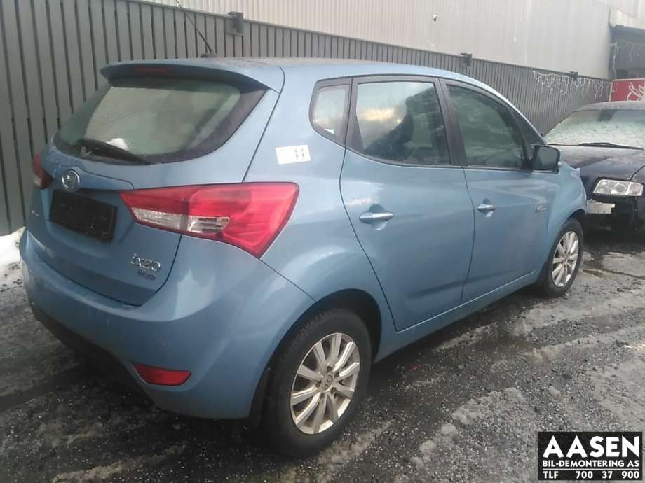 Hyundai Ix20 2010-2017 , Motorkode: D4FC-MI, Girkassekode: