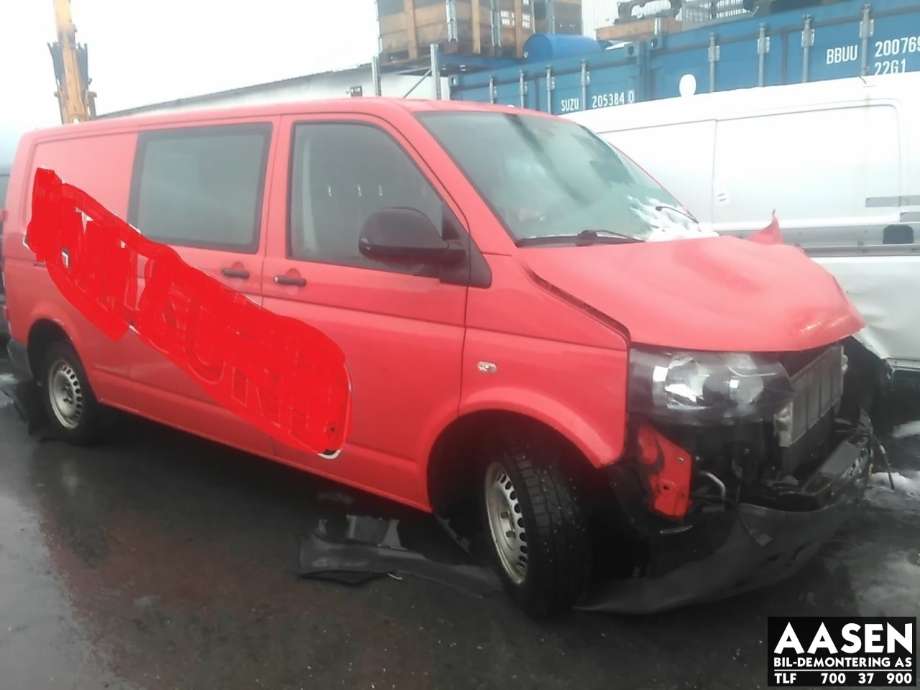 VW Transporter / Caravelle 2009-2015 (Fase 2) (T5) (T5), Motorkode: CAA, Girkassekode: PAW