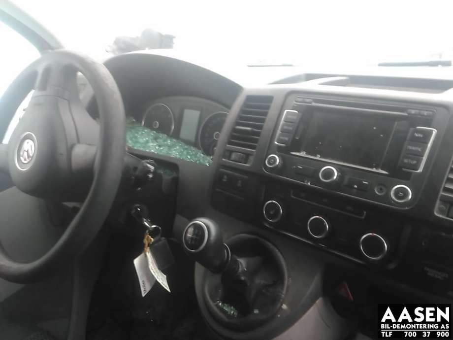 VW Transporter / Caravelle 2009-2015 (Fase 2) (T5) (T5), Motorkode: CAA, Girkassekode: PAW