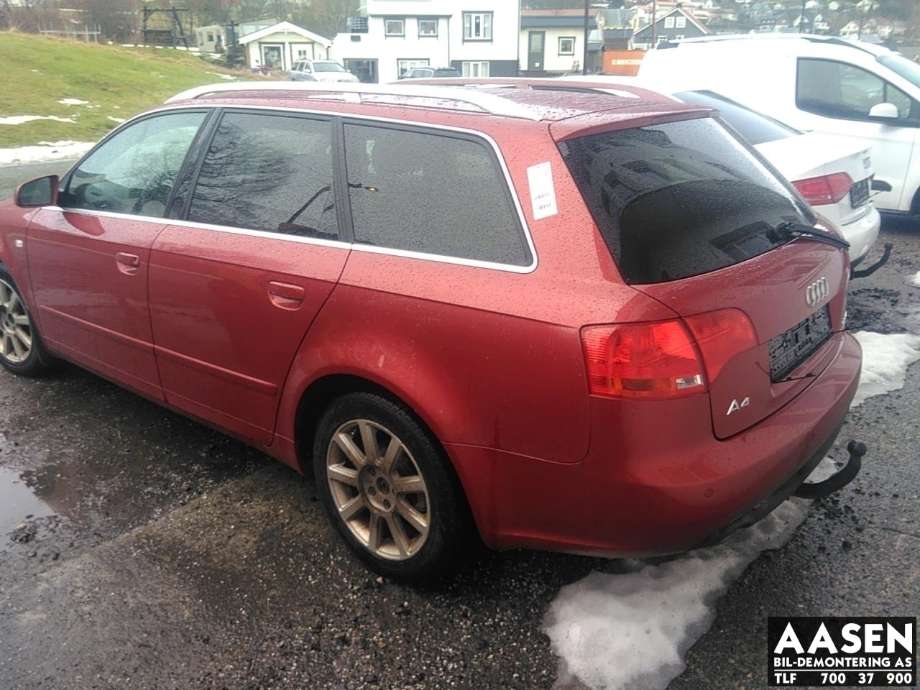 Audi A4 2004-2008 (Type III) (B7) (B7), Motorkode: BPW, Girkassekode: JEE