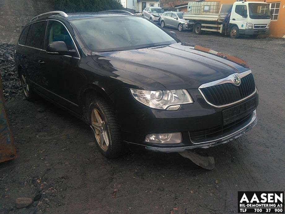 Škoda Superb 2008-2015 (Type II) , Motorkode: CFFB, Girkassekode: PBW