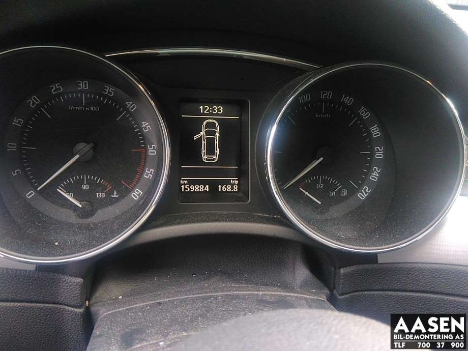 Škoda Superb 2008-2015 (Type II) , Motorkode: CFFB, Girkassekode: PBW