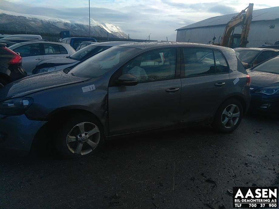 VW Golf VI 2008-2012 , Motorkode: CAY, Girkassekode: 