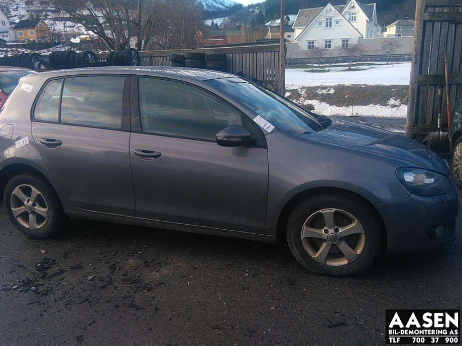 VW Golf VI 2008-2012 , Motorkode: CAY, Girkassekode: 