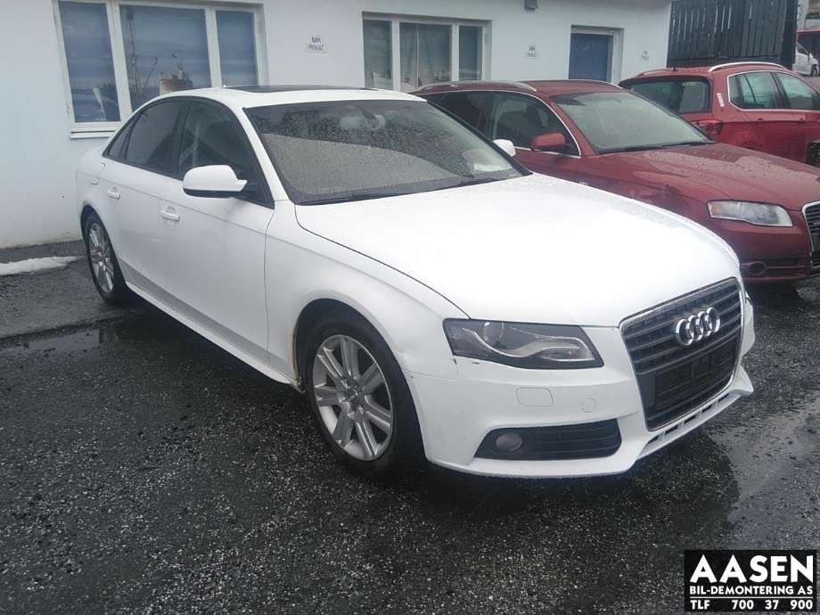 Audi A4 2007-2014 (Type IV) (B8) (B8), Motorkode: CAGC, Girkassekode: LLM
