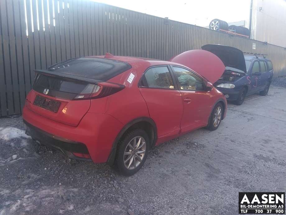 Honda Civic 2015-2017 (Type IX, Fase 2) , Motorkode: N16A1, Girkassekode: 
