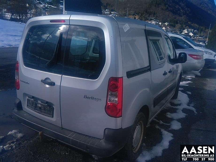 Citroën Berlingo 2008-2015 (Type II, Fase 1) , Motorkode: 9HS EL. 9H04, Girkassekode: 