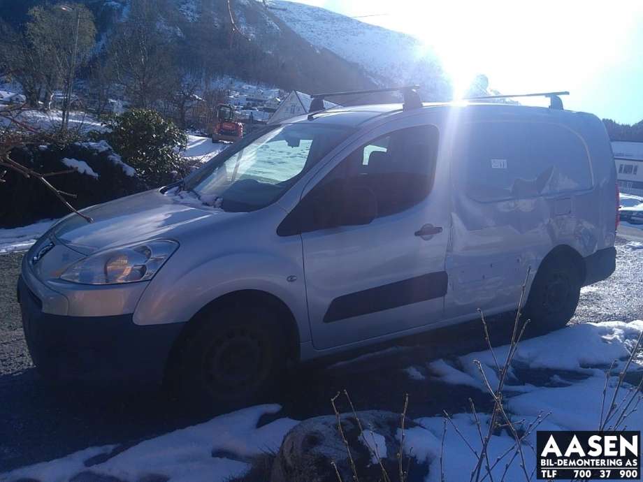 Peugeot Partner 2008-2015 (Type II, Fase 1) , Motorkode: 9H06, Girkassekode: 