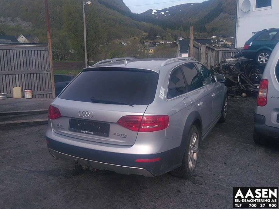 Audi A4, Allroad 2009-2016 (Type I) (B8) (B8), Motorkode: CAHA, Girkassekode: KLV