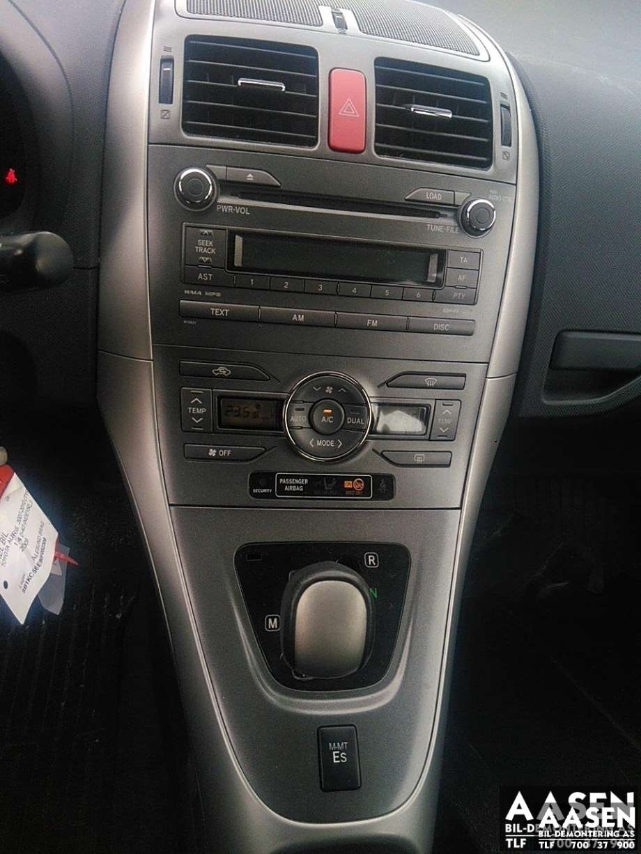 Toyota Auris 2007-2010 (Type I, Fase 1) , Motorkode: 1NDTV, Girkassekode: 