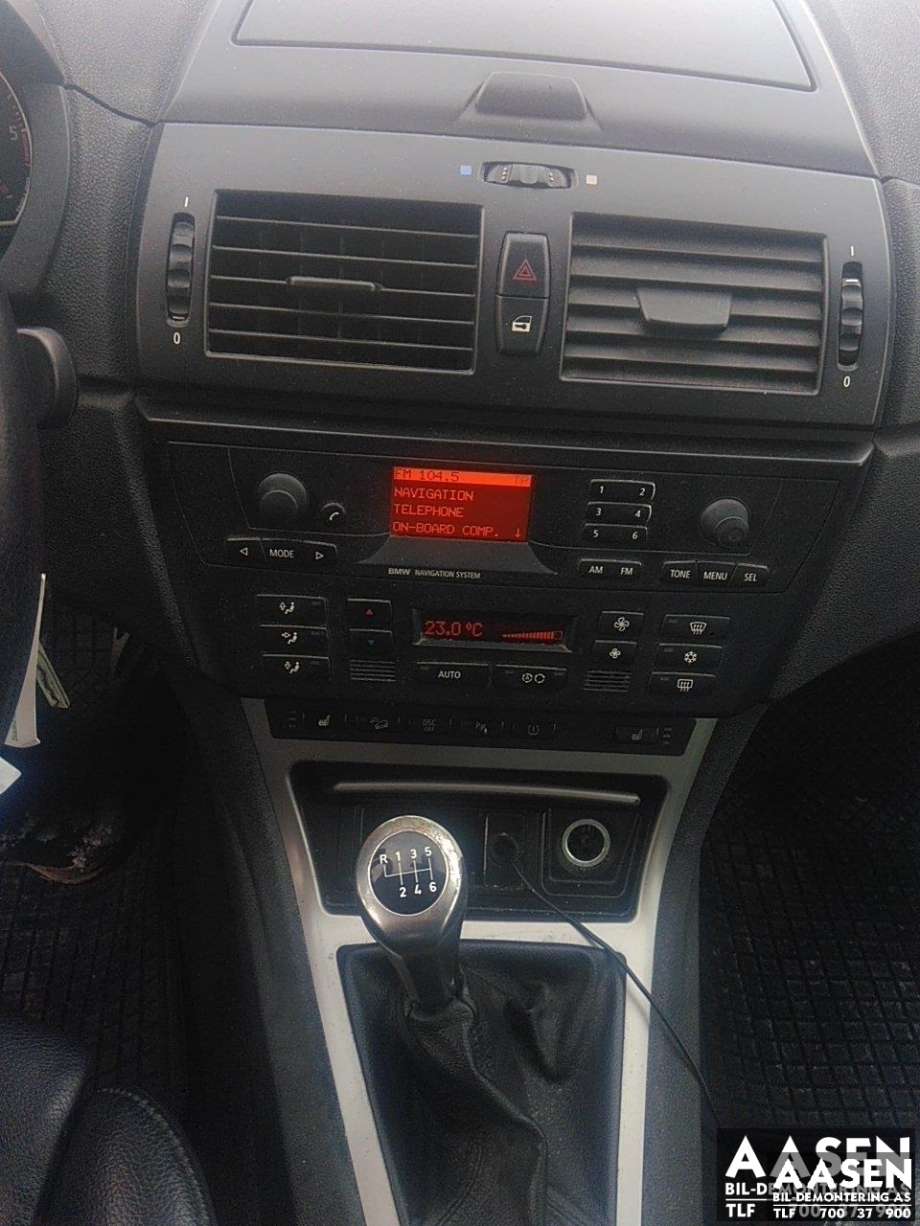 BMW X3 2003-2006 (Fase 1) (E83) (E83), Motorkode: 204D4, Girkassekode: 