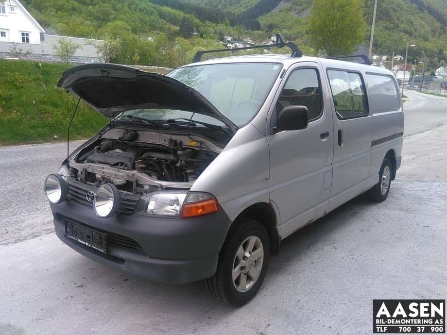 Toyota Hiace 2001-2006 (Fase 2) , Motorkode: BDW, Girkassekode: 