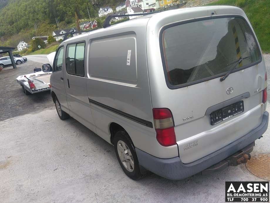 Toyota Hiace 2001-2006 (Fase 2) , Motorkode: BDW, Girkassekode: 