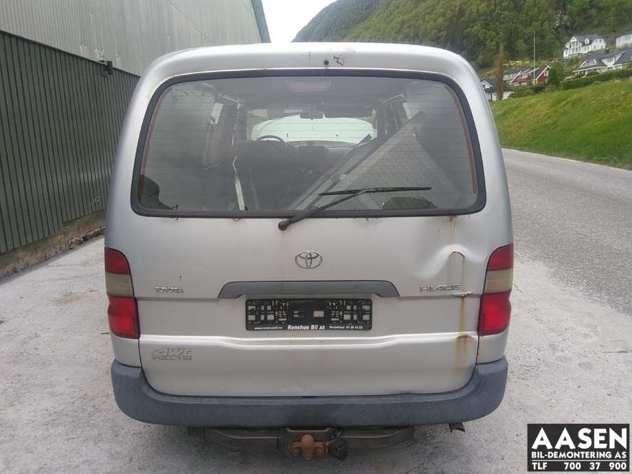 Toyota Hiace 2001-2006 (Fase 2) , Motorkode: BDW, Girkassekode: 