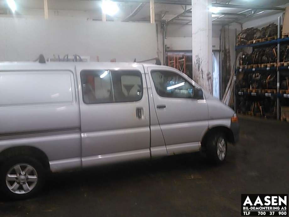 Toyota Hiace 2001-2006 (Fase 2) , Motorkode: BDW, Girkassekode: 