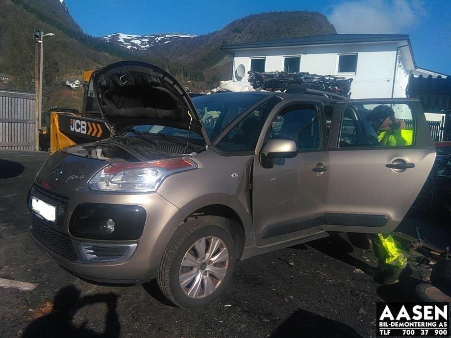 Citroën C3, Picasso 2009-2017 , Motorkode: 9H06, Girkassekode: 