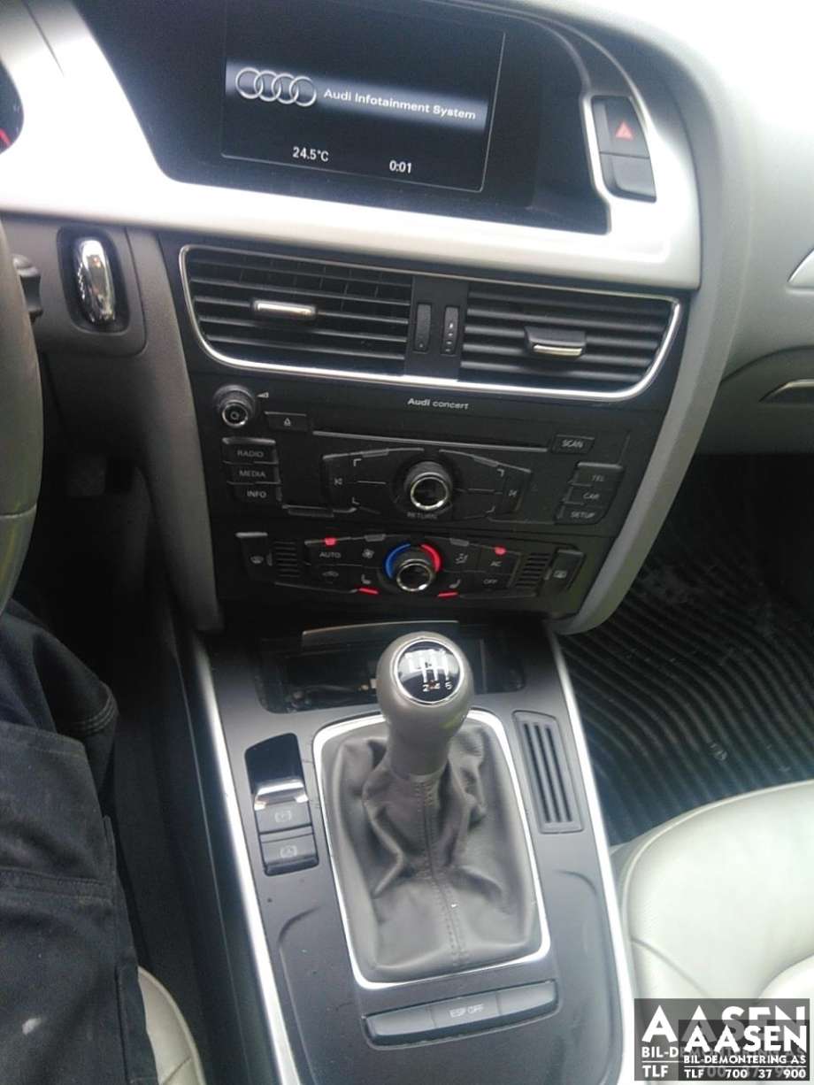 Audi A4 2007-2014 (Type IV) (B8) (B8), Motorkode: CDHB, Girkassekode: KXN