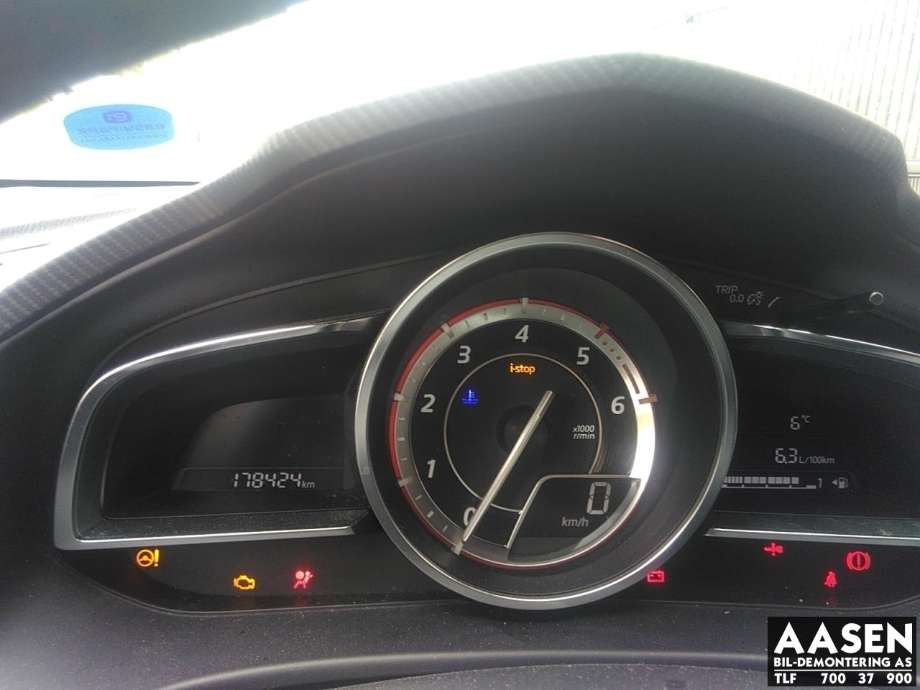 Mazda 3 2013-2016 (Type III, Fase 1) , Motorkode: SH, Girkassekode: 