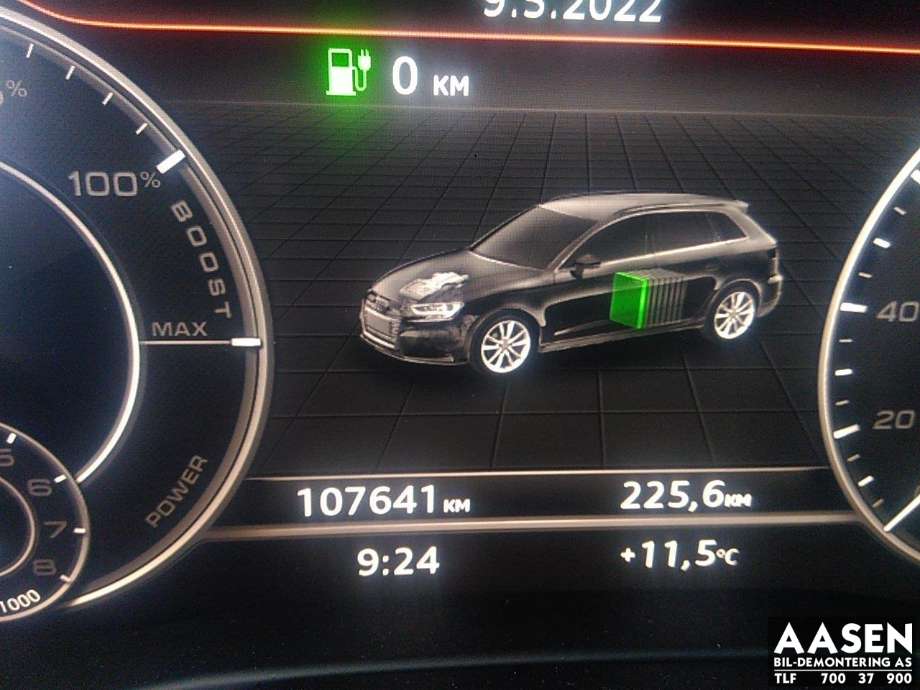 Audi A3 2012-2016 (Type III, Fase 1) , Motorkode: CUKB, Girkassekode: SBZ