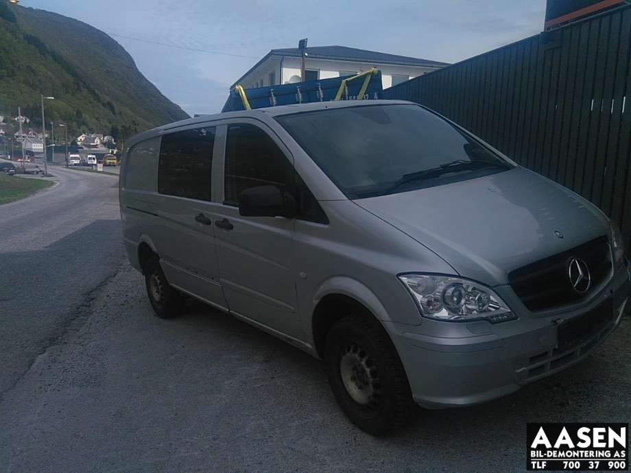 Mercedes Vito/Viano 2010-2014 (Fase 2) (W639) (W639), Motorkode: 651.940, Girkassekode: 