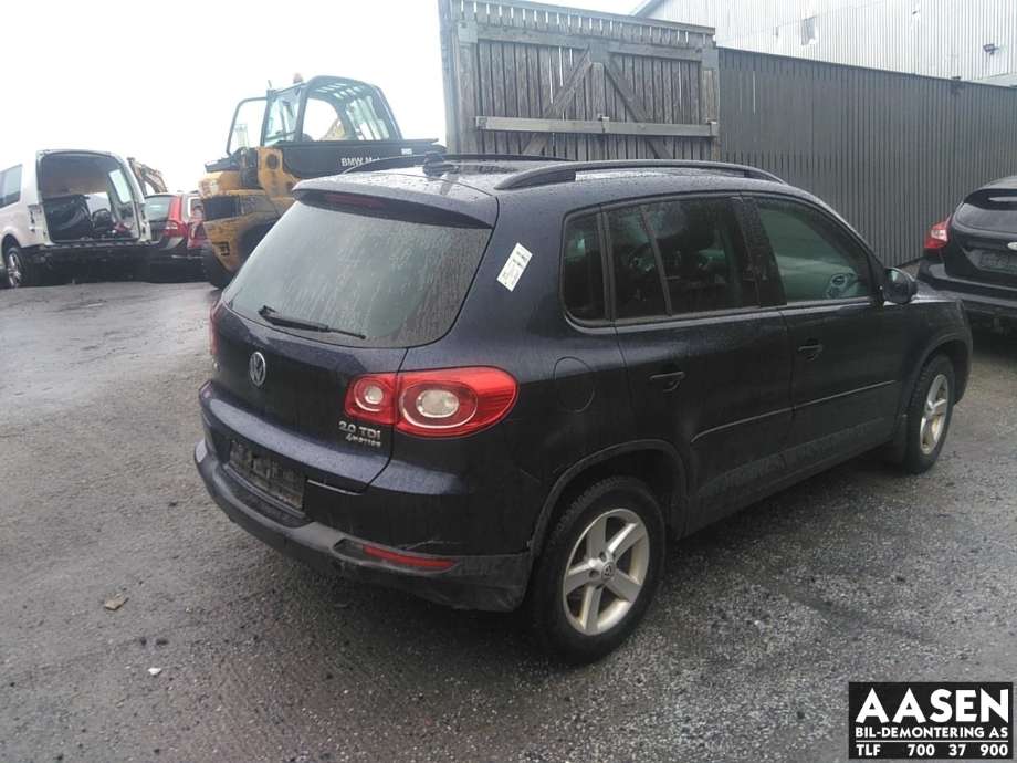 VW Tiguan 2007-2011 (Type I, Fase 1) , Motorkode: CFFB, Girkassekode: MYB