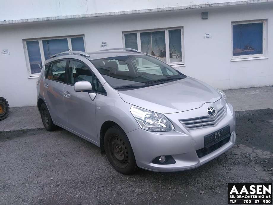 Toyota Verso 2009-2016 (Type III) , Motorkode: 1ZR-FAE, Girkassekode: 