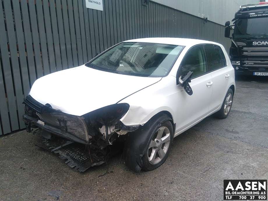 VW Golf VI 2008-2012 , Motorkode: CAY, Girkassekode: NKA
