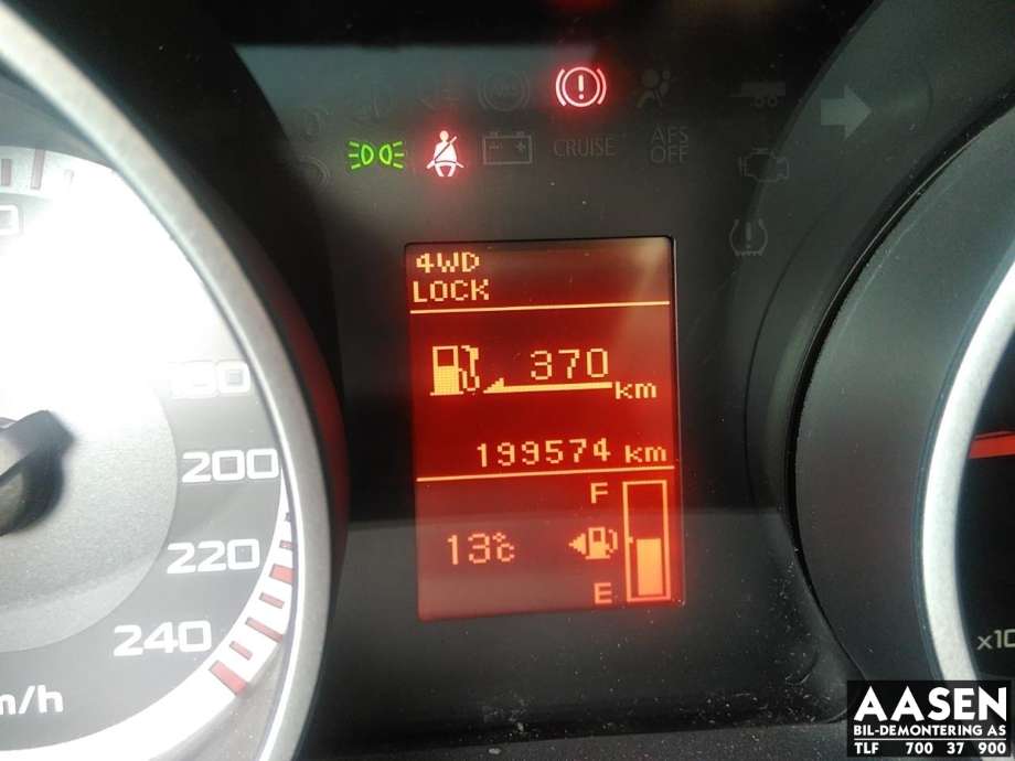 Mitsubishi Outlander 2007-2010 (Type II, Fase 1) , Motorkode: BSY, Girkassekode: 