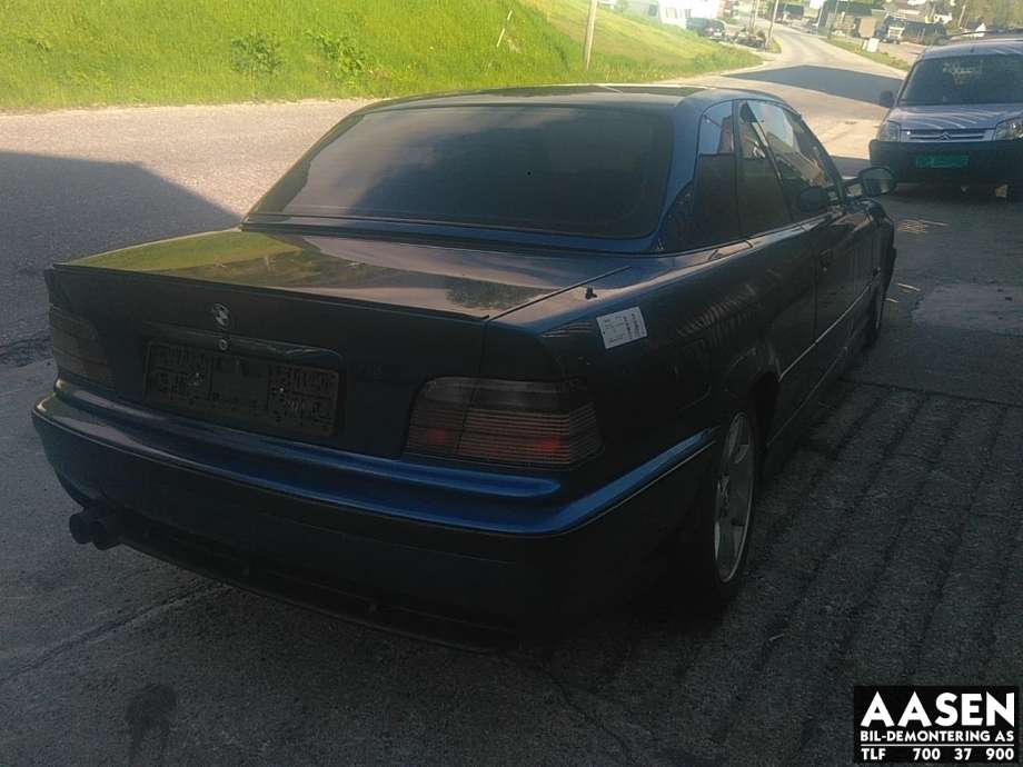 BMW 3-Serie 1991-2000 (E36) (E36), Motorkode: 256S3, Girkassekode: 