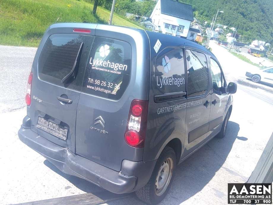 Citroën Berlingo 2008-2015 (Type II, Fase 1) , Motorkode: 9H06, Girkassekode: