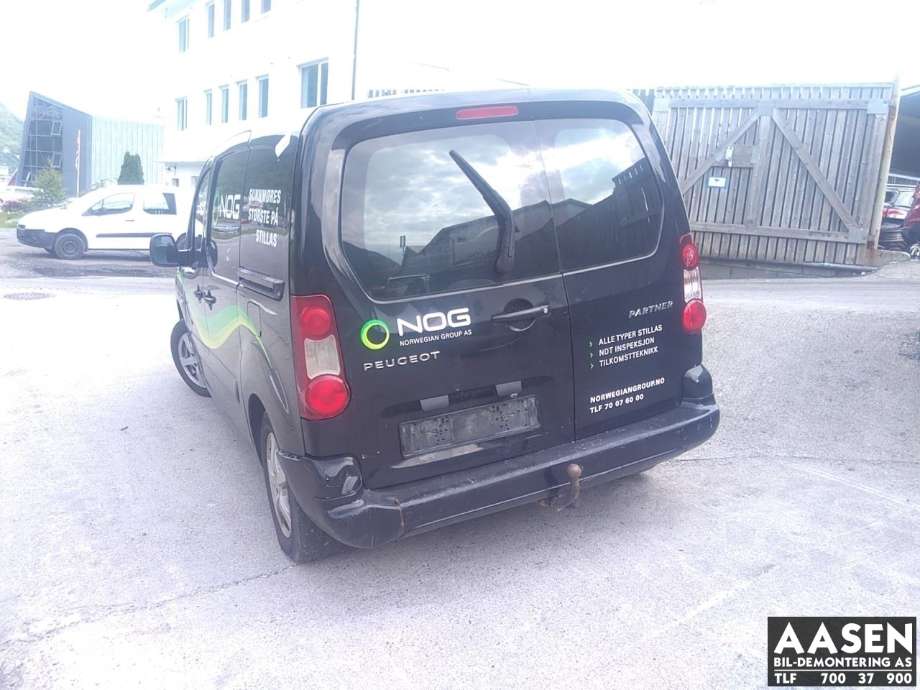 Peugeot Partner 2008-2015 (Type II, Fase 1) , Motorkode: 9H06, Girkassekode: 
