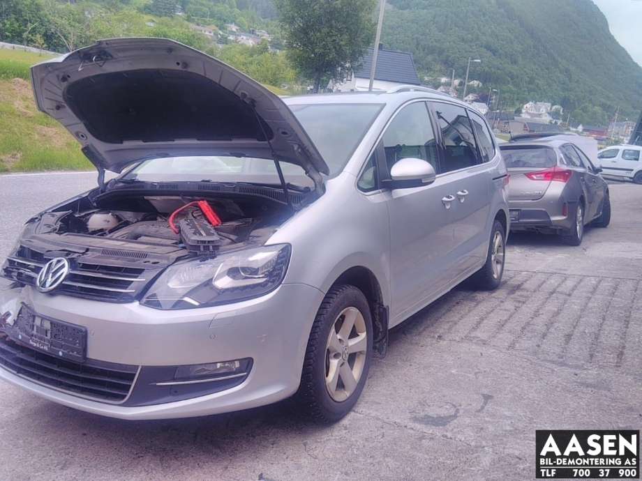 VW Sharan 2010-->> (Type II) , Motorkode: CFFB, Girkassekode: NLL