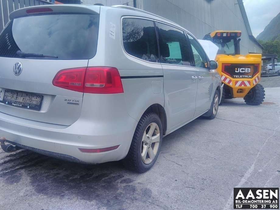 VW Sharan 2010-->> (Type II) , Motorkode: CFFB, Girkassekode: NLL