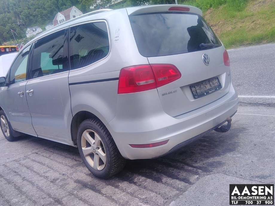 VW Sharan 2010-->> (Type II) , Motorkode: CFFB, Girkassekode: NLL