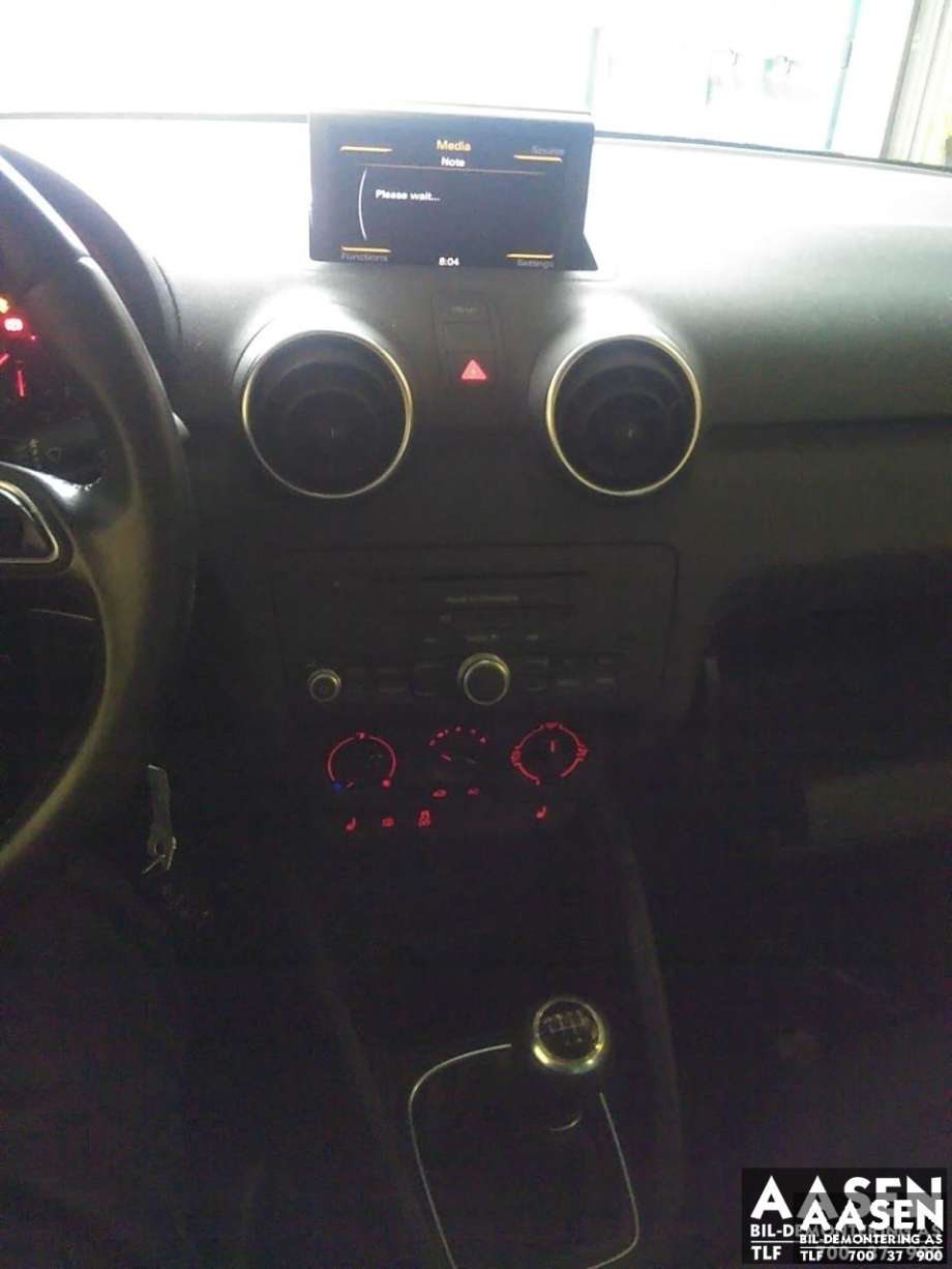 Audi A1 2010-2014 (Type I, Fase 1) , Motorkode: CBZ, Girkassekode: LGQ