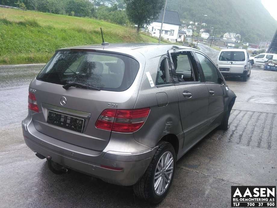Mercedes B-Klasse 2008-2011 (Fase 2) (W245) (W245), Motorkode: 640940, Girkassekode: