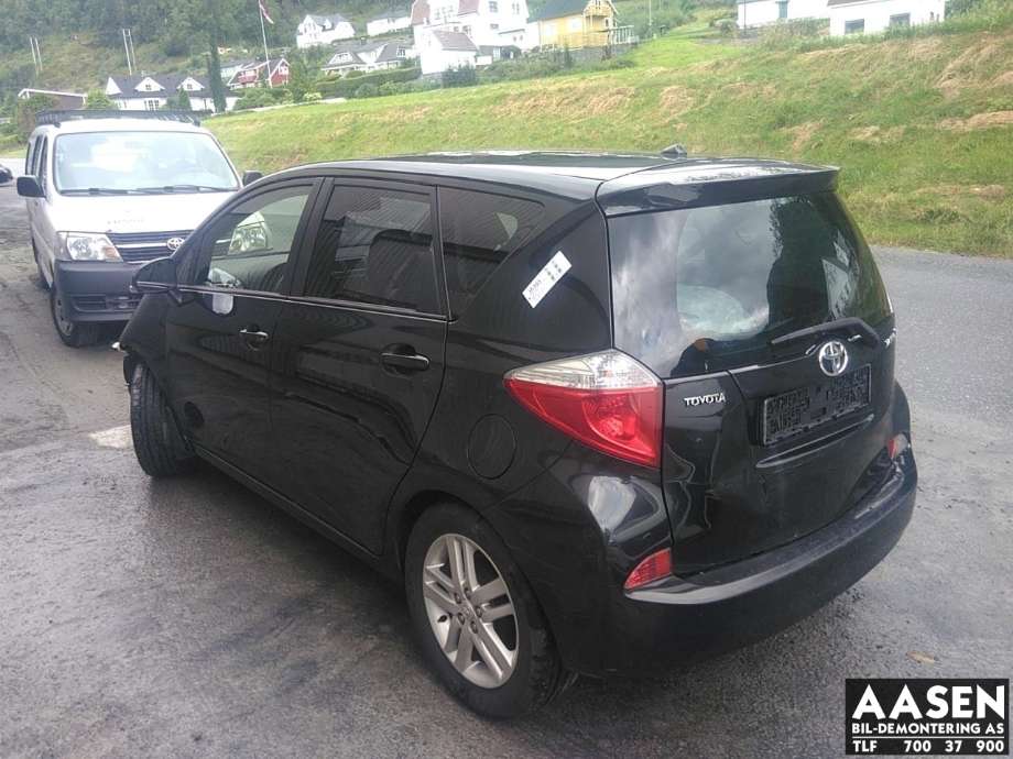 Toyota Verso-S 2011-2015 (COMBI) (COMBI), Motorkode: 1NR-FE, Girkassekode: 