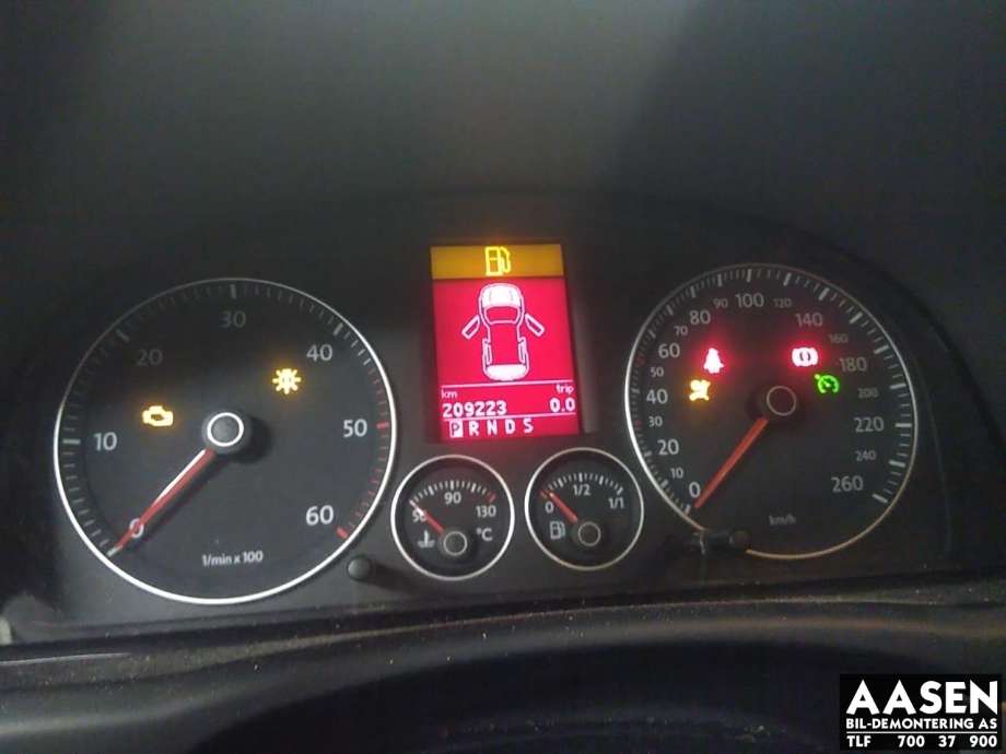 VW Touran 2003-2006 (Type I, Fase 1) , Motorkode: BKD, Girkassekode: 