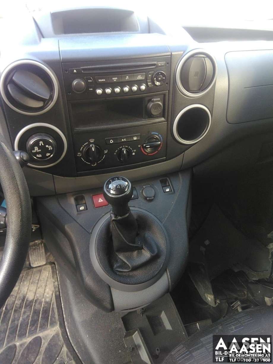 Citroën Berlingo 2008-2015 (Type II, Fase 1) , Motorkode: 9HT, Girkassekode: 2231 22
