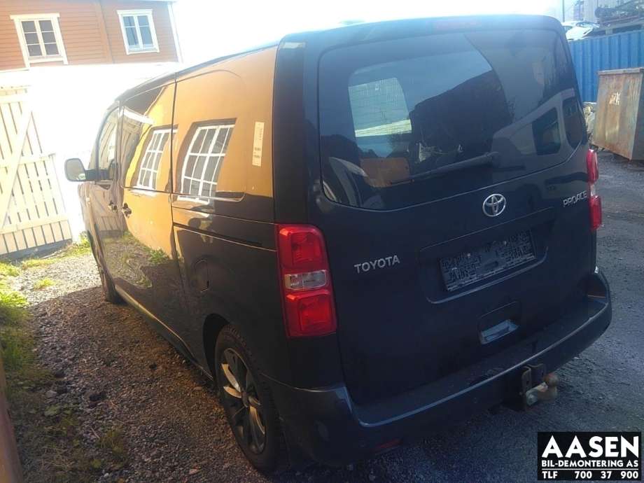 Toyota Proace 2016-->> (Type II) , Motorkode: BH01, Girkassekode: 