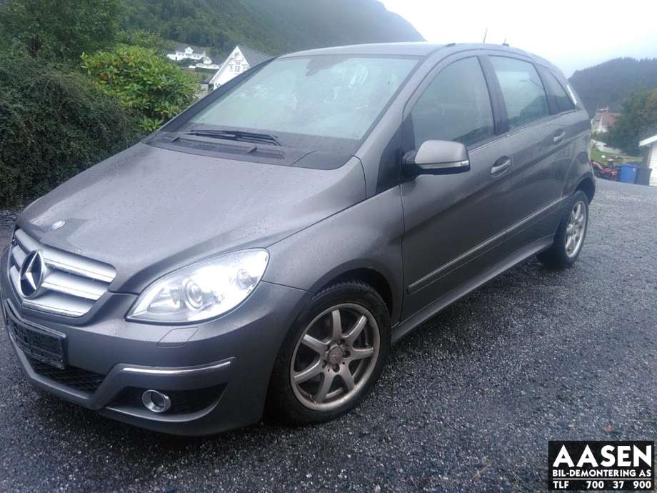 Mercedes B-Klasse 2008-2011 (Fase 2) (W245) (W245), Motorkode: 640940, Girkassekode: 
