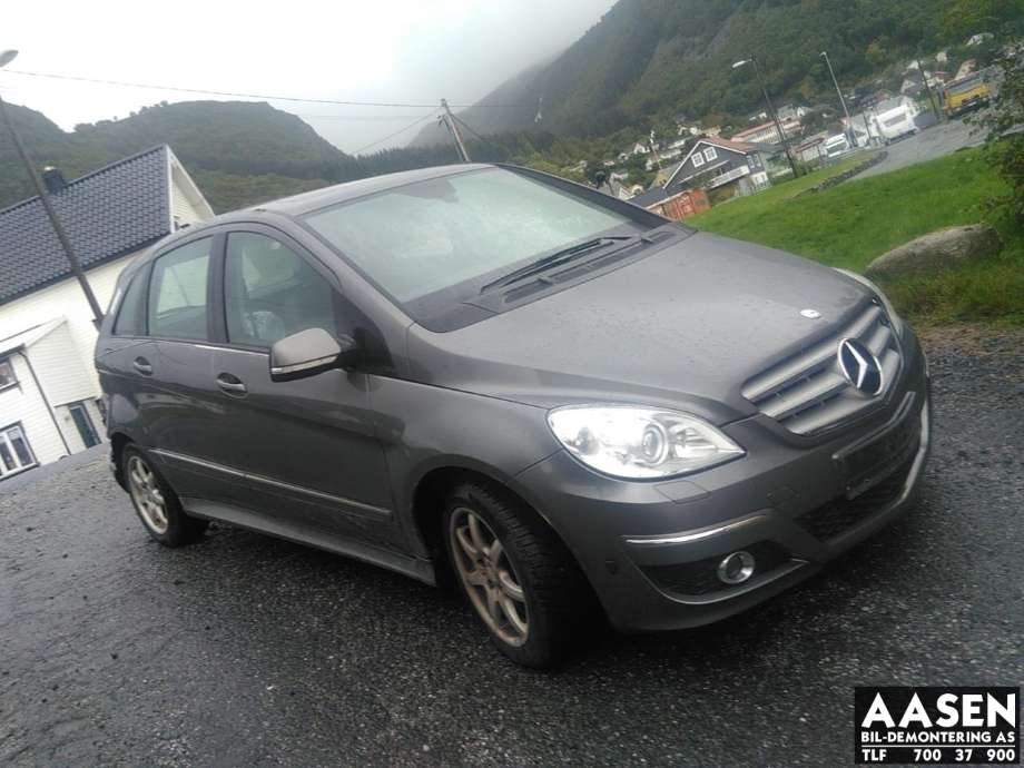 Mercedes B-Klasse 2008-2011 (Fase 2) (W245) (W245), Motorkode: 640940, Girkassekode: 