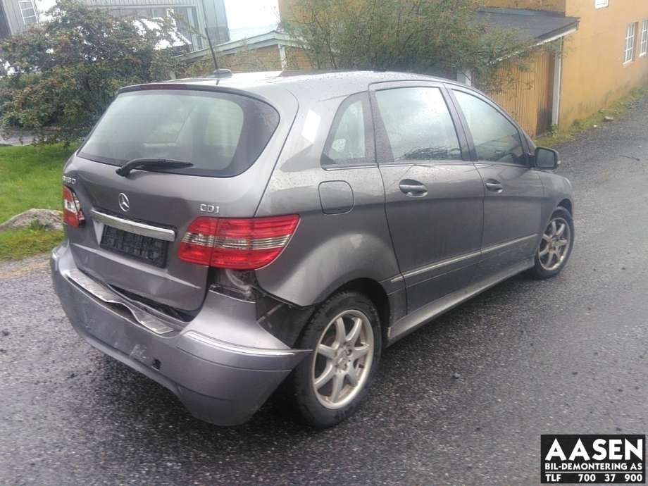 Mercedes B-Klasse 2008-2011 (Fase 2) (W245) (W245), Motorkode: 640940, Girkassekode: 
