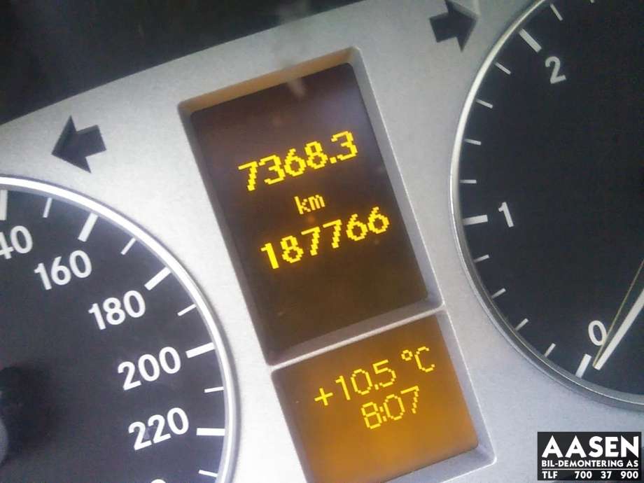 Mercedes B-Klasse 2008-2011 (Fase 2) (W245) (W245), Motorkode: 640940, Girkassekode: 