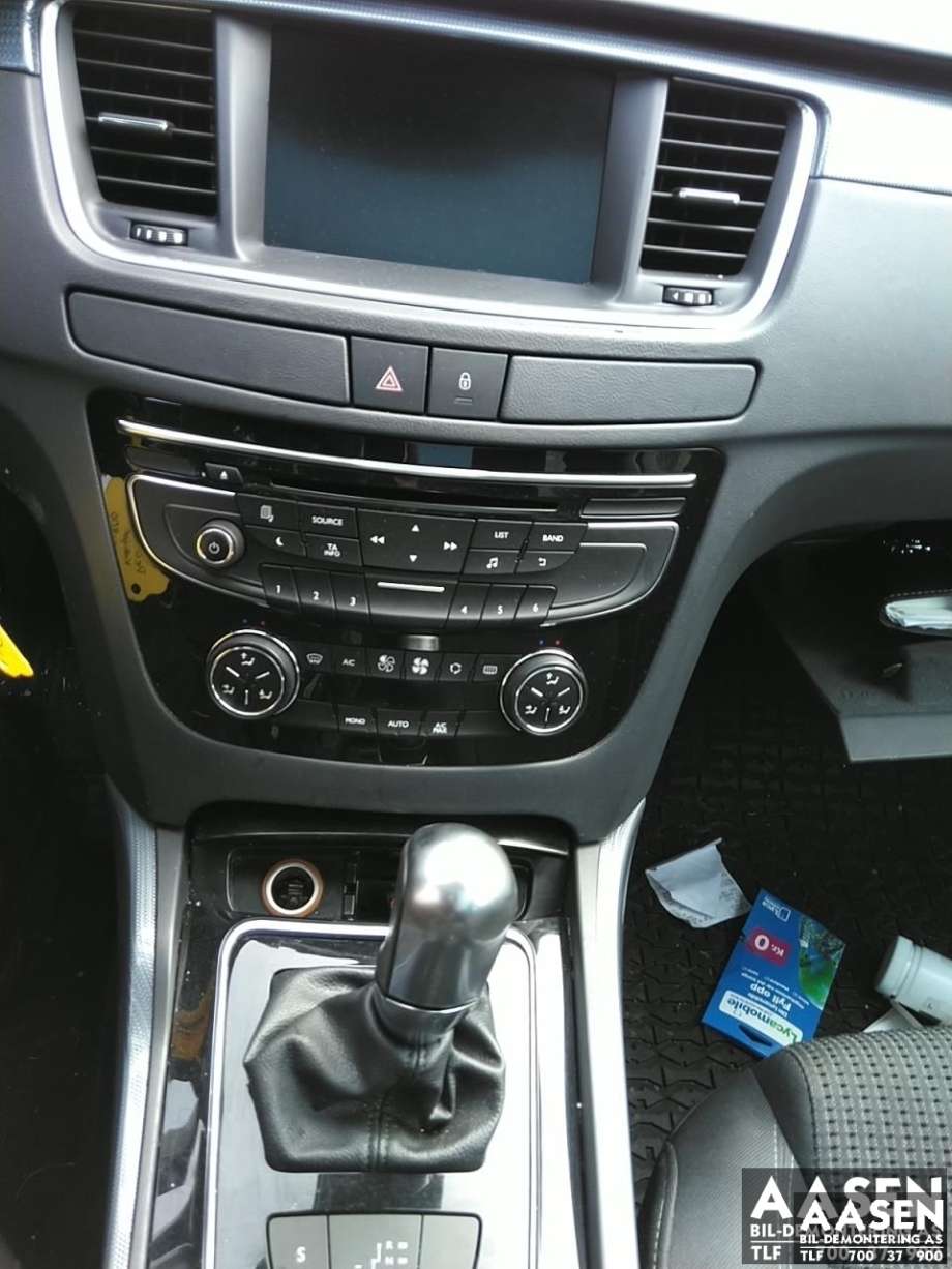 Peugeot 508 2011-2014 (Type I, Fase 1) , Motorkode: 9H05, Girkassekode: 