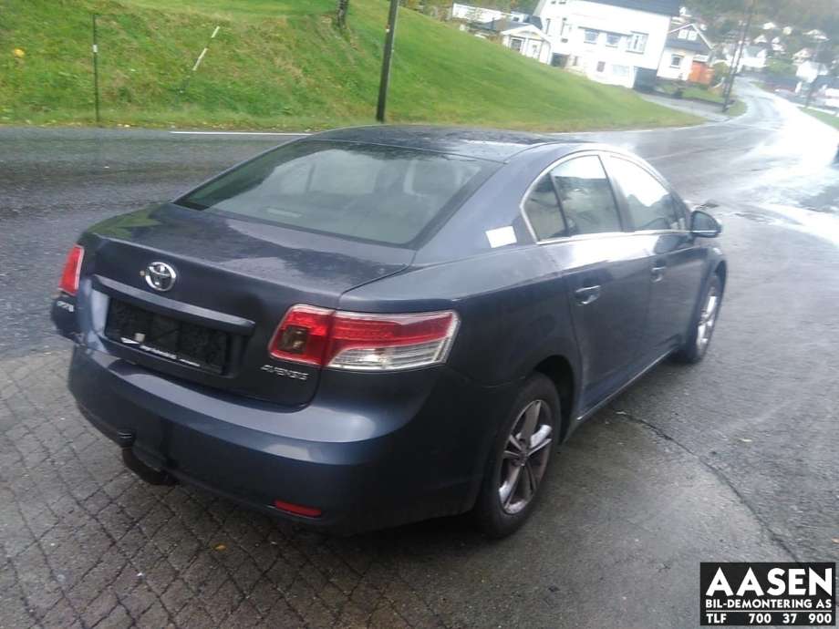 Toyota Avensis 2009-2015 (Type III, Fase 1) , Motorkode: 1ZR-FAE, Girkassekode: 